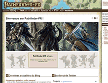 Tablet Screenshot of pathfinder-fr.org
